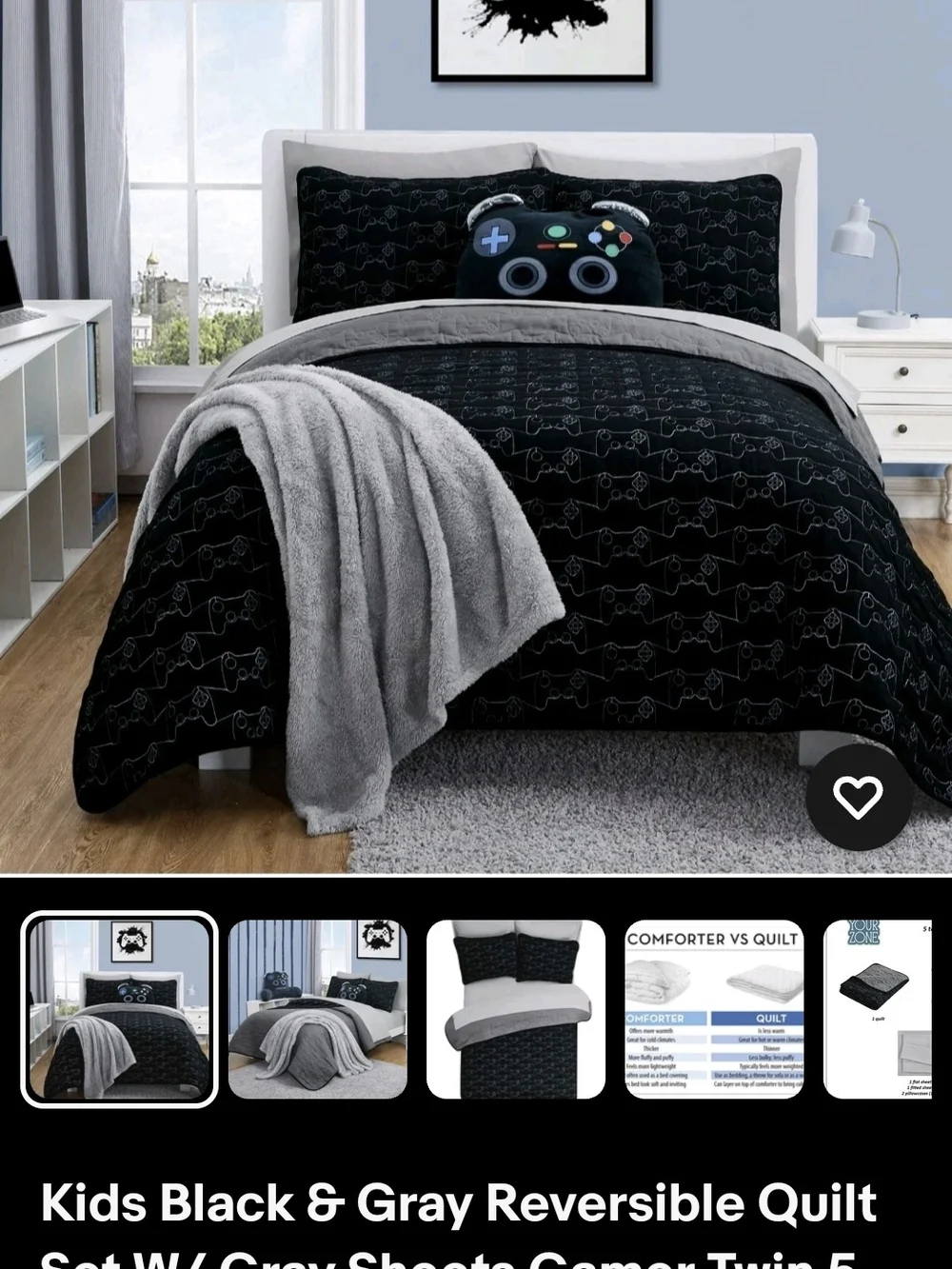 Gamer Themed Bedding - Your ZONE